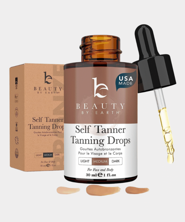 Self Tanning Drops Made with Natural & Organic Ingredients
