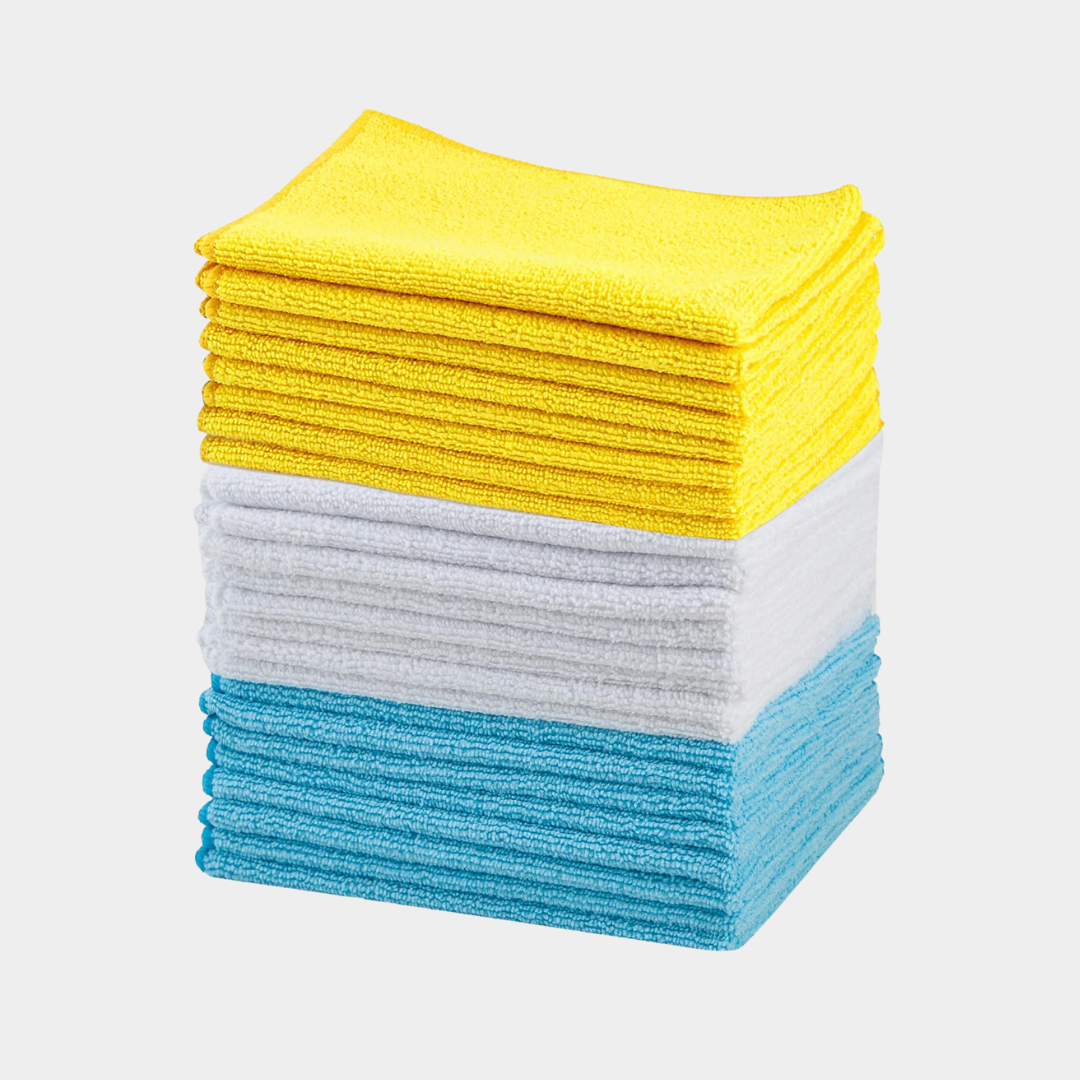 Basics Microfiber Cleaning Cloths