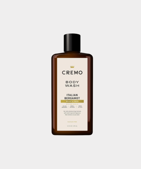 Cremo Body Wash Men, Notes of Italian Bergamot