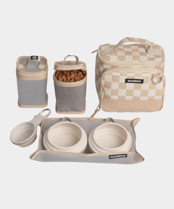 Small 7-Piece Bistro Box Dog Food Travel Kit