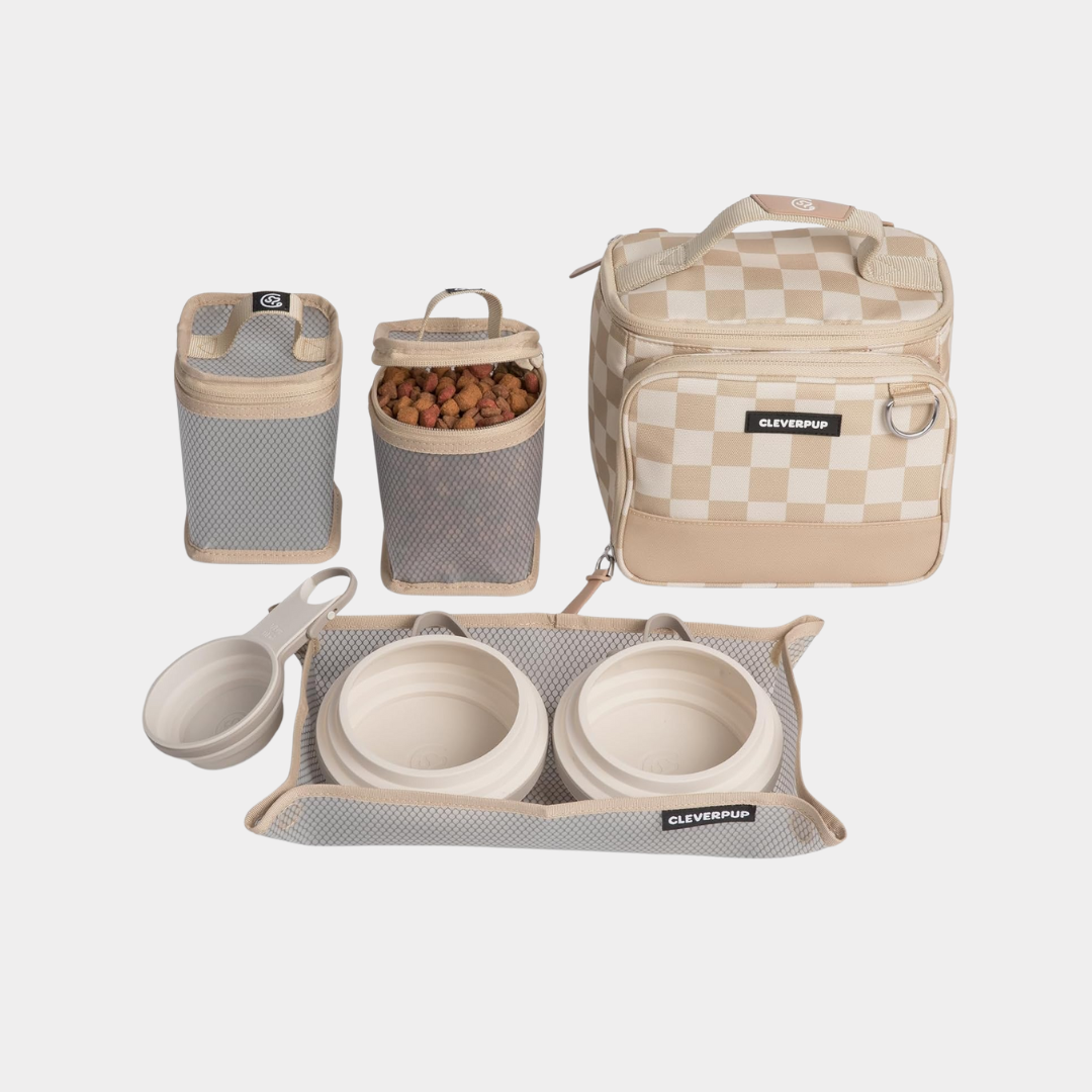 Small 7-Piece Bistro Box Dog Food Travel Kit