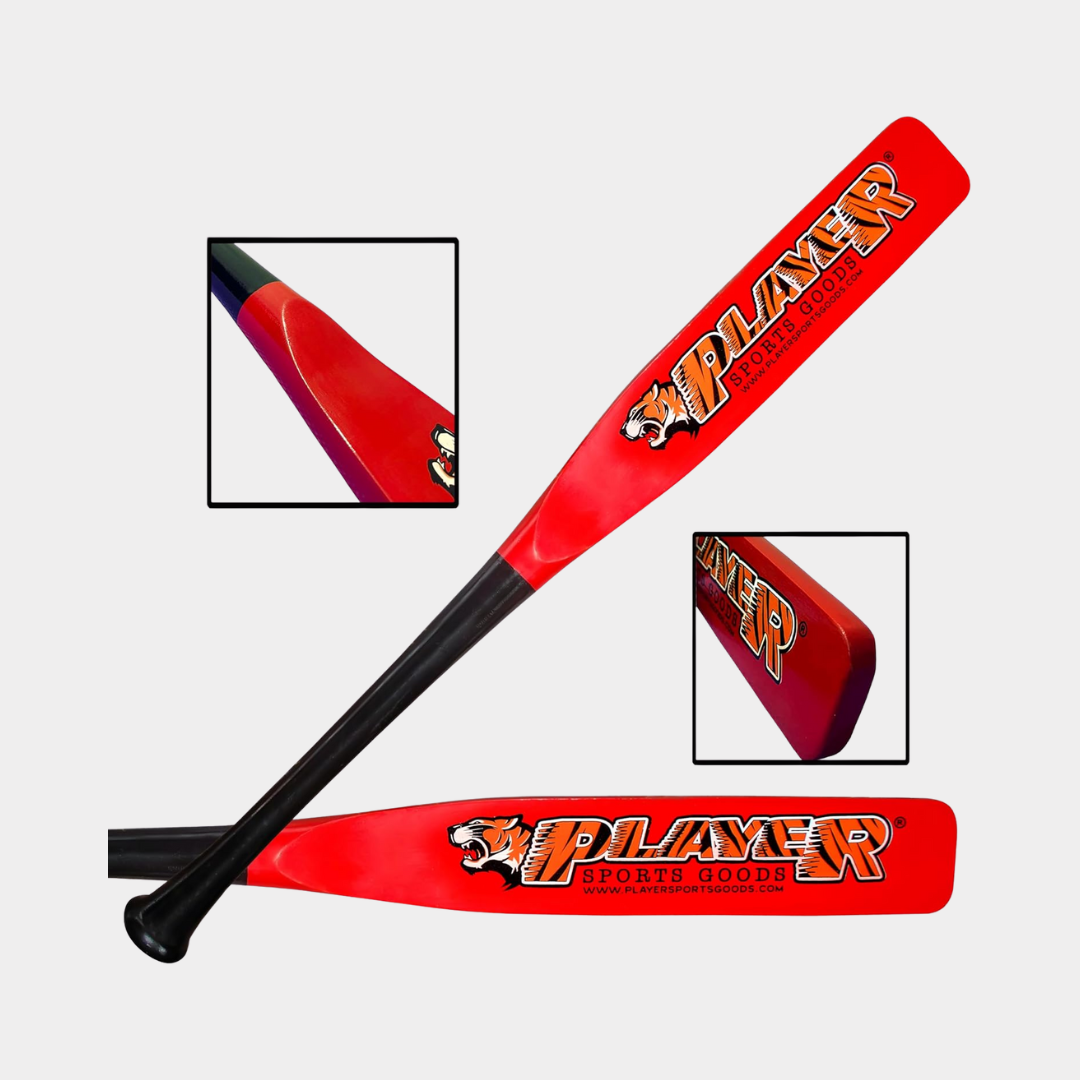 High Grade-Pro Maple Flat Half Paddle Training Baseball