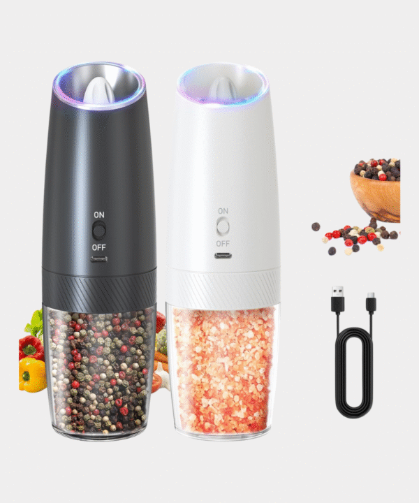 CIRCLE JOY Rechargeable Salt and Pepper Grinder