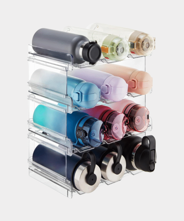Lifewit Water Bottle Organizer,12-Bottle Plastic Holder